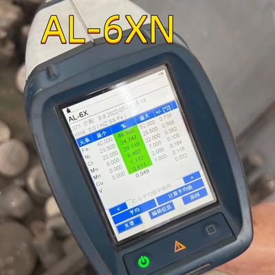 ASME SB462 UNS N08367 AL-6XN เหล็กกล้าไร้สนิมเส้นกลมและพื้นผิวสว่าง OD 30 มม.