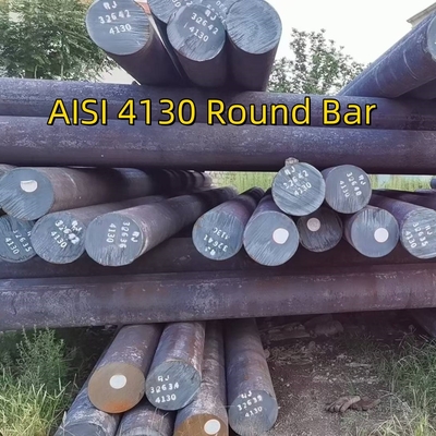 AISI 4130 กลม Bar 30CrMo การรักษาความร้อนปกติ / ผสมผสาน / QT สําหรับร่างของวาล์ว
