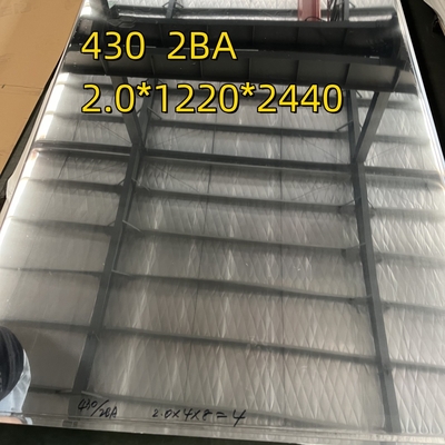 430 BA โคลล์เหล็กไร้สแตนเลสม้วนเย็น SUS430 โคลล์สเตรป สร้างเรือ สร้างเรือ