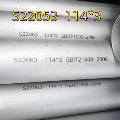 ASTM A790 ASME SA790 S32205 Large Diameter Seamless Pipe 1.4462 Duplex Steel Pickling Hollow Pipe