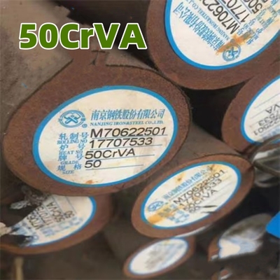 Alloy Steel 51CrV4  50CrVA Spring Alloy Rod ASTM AISI SAE 6150 DIN1.8169 Steel Round Bar