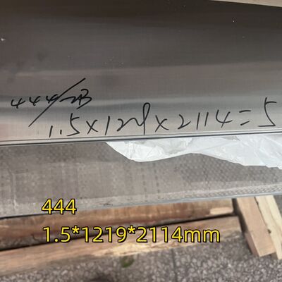 วัสดุของแผ่นเหล็กไร้สแตนเลส SUS444 THK 3MM LENGTH 2440MM WEDTH 1220MM