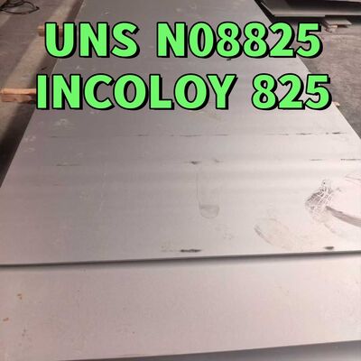 UNS N08825 (INCOLOY 825) DIN W. Nr. 2.4858 แผ่นเหล็กสแตนเลสเหล็กสแตนเลส 6*1500*6000mm