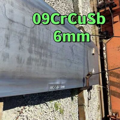 EN10025-2 แผ่นรีดร้อนเกรด 09CrCuSb ND เหล็ก Corten เหล็กแผ่นกรดซัลฟิวริกการกัดกร่อนจุดน้ำค้าง