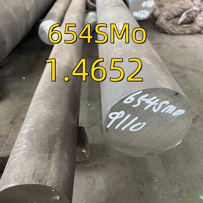 บาร์กลมสแตนเลส 654SMO UNS S32654 1.4652 บาร์กลม