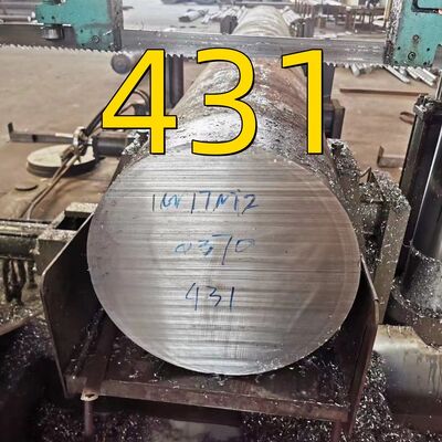 เหล็กกลมเกรด 1.2787 ESR เทียบเท่า AISI 431 SUS431 สแตนเลสอัลลอยด์