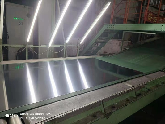 ASTM A240 S30451 304N 0.5 - 3.0 มม. แผ่นสแตนเลสแบน
