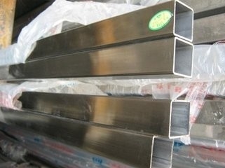 Welded Stainless Steel Square Pipe For Staircase Railings / Shutters /  Railings