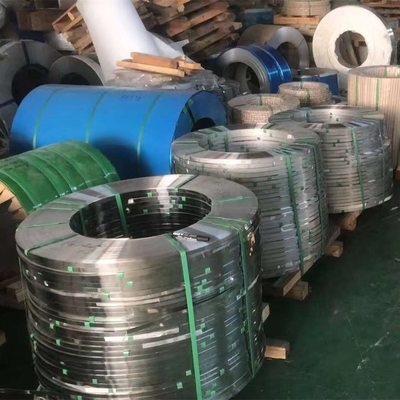 SUS304 1.4301 คอยล์สแตนเลส AISI 304 Mill Edge 0.3-4.0 * 1219mm พร้อม Slitting