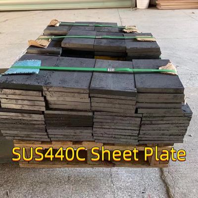 แผ่นสแตนเลส SUS440C เหล็กกล้าคาร์บอนสูงมาร์เทนซิติก 9Cr18Mo