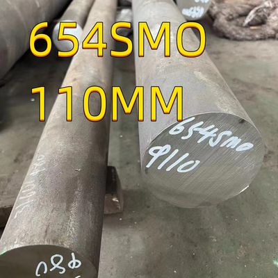Super Austenitic S32654 1.4652 X1CrNiMOCUN24-22-8 สแตนเลสบาร์กลม Ultra 654 SMO