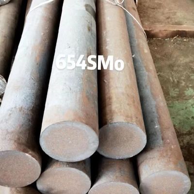 Super Austenitic S32654 1.4652 X1CrNiMOCUN24-22-8 สแตนเลสบาร์กลม Ultra 654 SMO