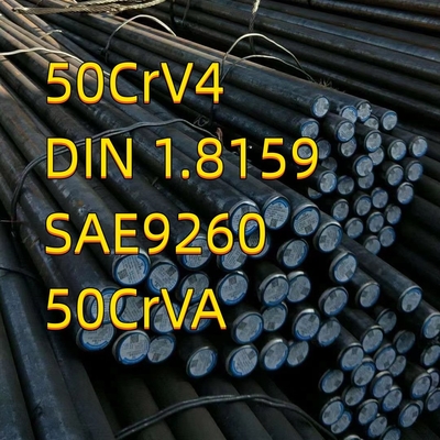 50CrV4 สตาร์กลมสตาร์สปริง DIN 1.8159 SAE9260 50CrVA OD 180 mm X 2500 mm