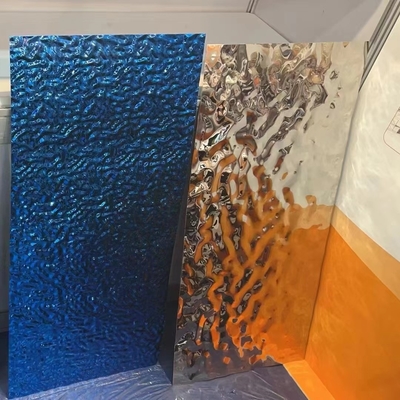 0.5*1220x2440mm สแตนเลส สแตนเลส น้ํา ลายกระดาษแผ่น 201 กลาง ลายกระดาษทองแดง