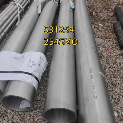 S31254 ท่อท่อไร้ผิวเหล็กไม่เหนียว ASTM A789 F44 / สับ 254 SMO ท่อไร้ผิวเหล็ก