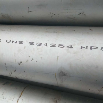 ซูเปอร์ออสเตน 254SMO UNS S313254 ท่อไร้สนิมสแตนเลส 254Smo Pipe