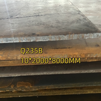 ASTM A36 แผ่นเหล็กคาร์บอนม้วนร้อน Q235B SS400 สําหรับการก่อสร้างอุตสาหกรรม