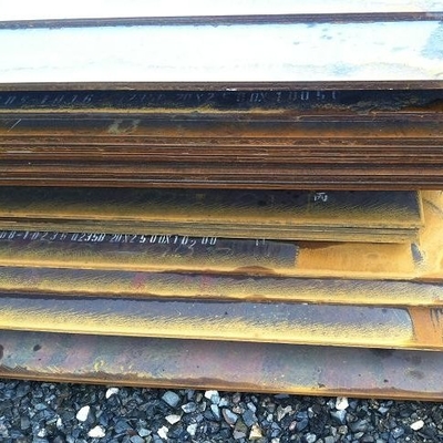 ASTM A36 แผ่นเหล็กก๊าบอน Q235B S235JR 20*2000*12000mm สําหรับแผ่นเรือกด