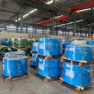 สายสแตนเลส SUS316Ti ที่ม้วนเย็น/ SS 31668 DIN1.4571 สายโค้ลที่มีพื้นผิว Ba/2B 8K/Hl 0.5*100mm