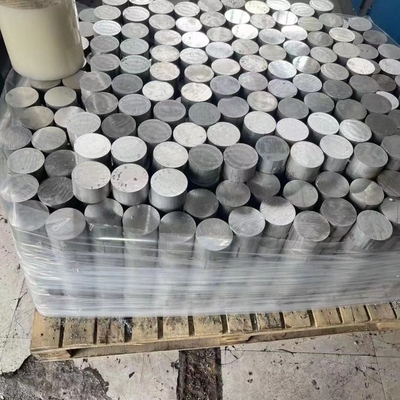 อลูมิเนียมกลมแท่น 6061 Dia 85 x 1000 มิลลิเมตร การโยง Extrusion สะสมอัลลูมิเนียมแท่น Bar Anodized รอบสี่เหลี่ยม
