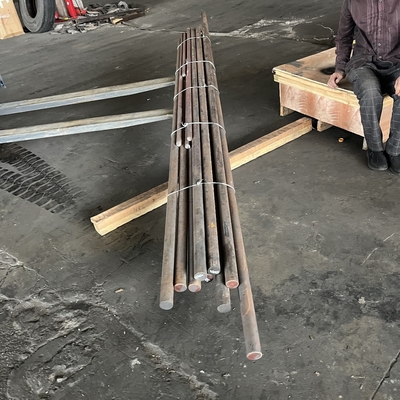 EN 10028 S355J2 รางกลม Dia 50*6000MM DIN 1.0577 (S355J2+N) ST52-3 สายเหล็กสแตนเลส