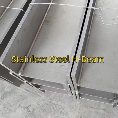 I Profile Beam 100x100x6x8mm 304 สแตนเลส H Beam Structure การปั่นสําหรับวัสดุก่อสร้าง