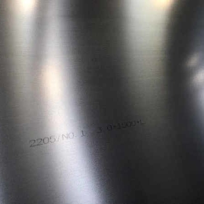 S32205 ดับเพลส 4 มม ความหนา 1500*6000 มม ดับเพลสเหล็ก 2205 แผ่นเหล็กไร้ขัด