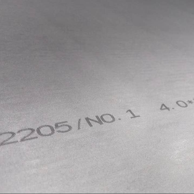 แผ่นสแตนเลส 2205 แผ่นเหล็กดูเพล็กซ์ ASME SA240 S32205, S31803 Duplex Steel 2205 Plate