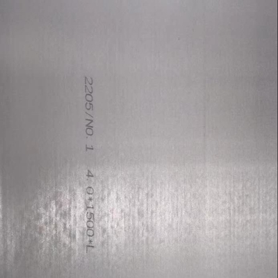 แผ่นสแตนเลส 2205 แผ่นเหล็กดูเพล็กซ์ ASME SA240 S32205, S31803 Duplex Steel 2205 Plate