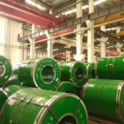 304 Austenitic Cold Rolled Stainless Steel Coils with Thickness of 2.0mm Width of 1219mm 2B Finish สายสแตนเลสที่ม้วนเย็นแบบออสเตนนิต มีความหนา 2.0 มิลลิเมตร ความกว้าง 1219 มิลลิเมตร