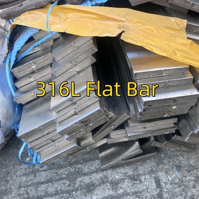 TP316L 1.4404 สายผมแปรง สแตนเลส Flat Bar สําหรับบันได