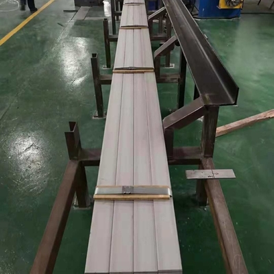 สายสลัดเส้นผมแบบหมัดร้อน หลังจบ Din 1.4404 S31603 เหล็กไร้ขัด 316L แบรนแบน 80*8*6000