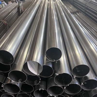 Aisi 441 Ss ERW ท่อเชื่อม กว้าง 45 มม ความหนา 1.5 มม