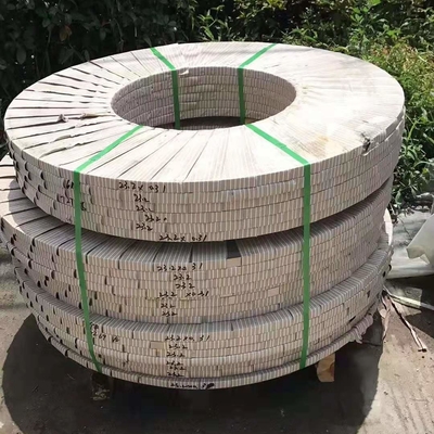 Stainless Steel Coil In Steel Grade 1.4113 X6CRMO17-1 Acc To EN10088-2 Surface 2B  Banding 20X0.5