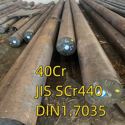 สายกลมม้วนร้อน 40cr JIS SCr440 DIN 1.7035 โครงสร้างเหล็กสแตนเลส