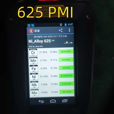 วัสดุของท่อเหล็กไนเคิล: SB 444 UNS N06625 Inconel 625 GR.2 ขนาด: