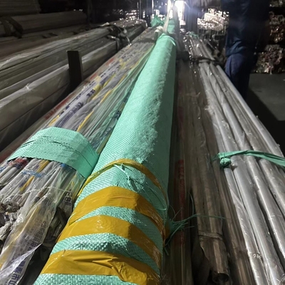 ASTM A554 201 ท่อผสม 25*0.8*6000mm 320 ท่อสแตนเลสกระจกกระจก
