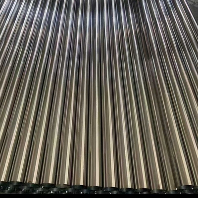 ASTM A554 201 ท่อผสม 25*0.8*6000mm 320 ท่อสแตนเลสกระจกกระจก