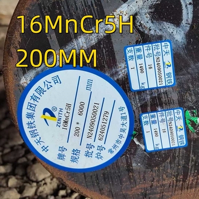 EN 10084-2008 DIN 1.7131 200mm สแตนเลสเหล็กกลม 16mncr5H เหล็ก SAE 51204
