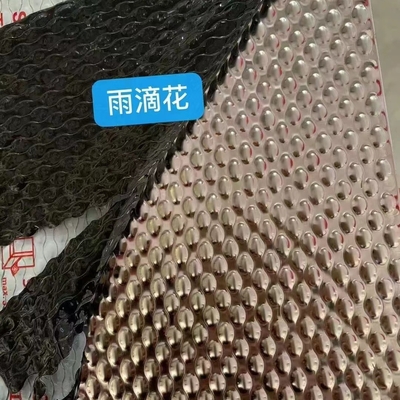 SUS304 1.0*1220*2440MM รูปแบบน้ําฝรั่ง ตราประดับ ตราสแตนเลส