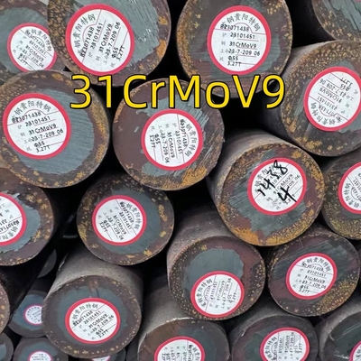 Nitrideing Steel D 35mm วัสดุ 1.8519 31CrMoV9 การรักษาความร้อนและการแปรรูป