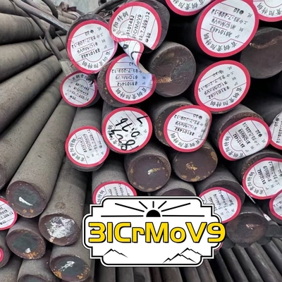 สายสกัดกลม Dia 55-400 mm Mat DIN 1.8519 31CrMoV9 3-6 เมตร เครื่องมือ Mold เหล็ก