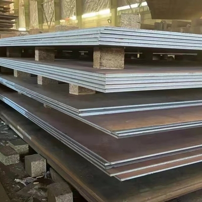 Astm A283 เกรด C โคลดร้อนเหล็กคาร์บอนแผ่นแผ่นโลหะ ผิวเรียบ 8.0 * 2000 * 6000mm ด้วย Mtc En 10204 ประเภท 31