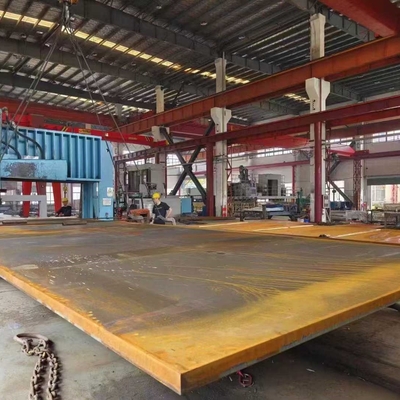 Astm A283 เกรด C โคลดร้อนเหล็กคาร์บอนแผ่นแผ่นโลหะ ผิวเรียบ 8.0 * 2000 * 6000mm ด้วย Mtc En 10204 ประเภท 31