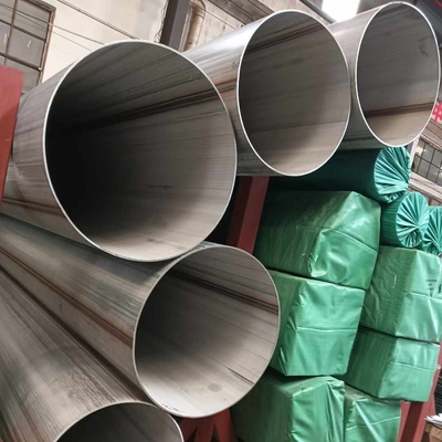 ท่อผสมเหล็กไร้สแตนเลส 14" CON COSTURA, ASME B36.19M, SCH 10, BE, ASTM A312 GR.