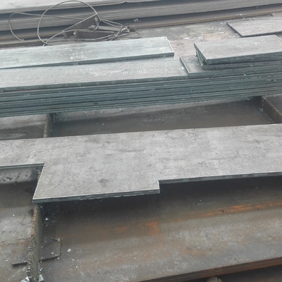 Q235 A36 แผ่นเหล็กม้วนร้อน EN10028 S235JR MS แผ่นเหล็กคาร์บอน 6.0*1500*6000MM