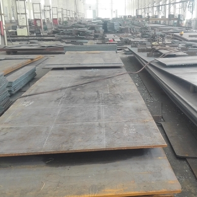 EN10025 S355J2+ N การตัดแผ่นเหล็กม้วนร้อนเป็นรูปร่างต่าง ๆ การตัดชิ้นส่วนการประมวลผล
