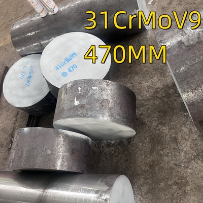 250mm 470mm กว้าง EN 10085 31crmov9 DIN 17211 สายกลมเหล็กสแตนเลส