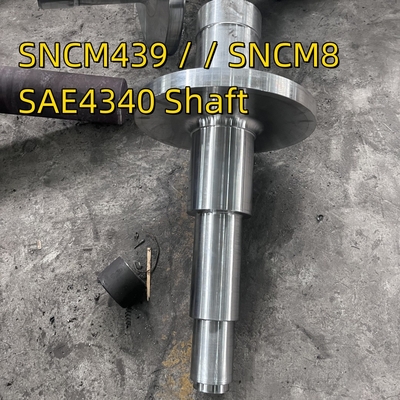 SNCM439 / SNCM8 กระบอกเหล็กโกหก พื้นที่สว่าง AISI 4340 เหล็ก 36CrNiMo4 หัวบ่อ DSA แอดป์เตอร์กระดุมสอง