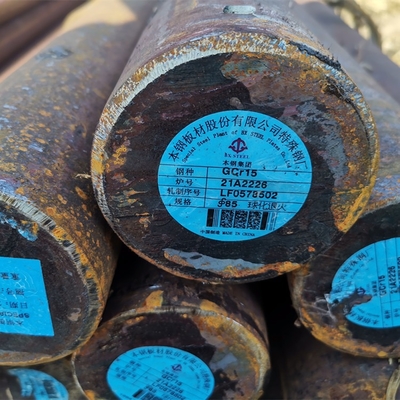 Gcr15 SUJ2 หมุนเหล็กสแตนเลส ความแข็งแกร่งสูง โหลดร้อน 100cr6 SAE52100 สแตนเลส